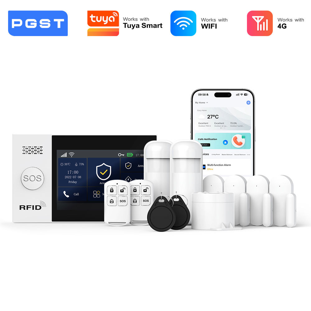 Smart Home Demo Kit - PGST WiFi 4G Ev Alarm Güvenlik