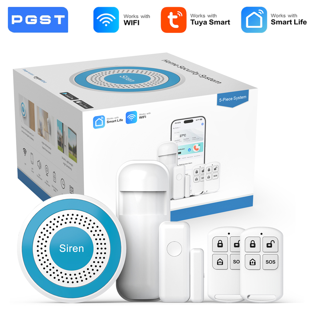 Smart Home Demo Kit - PGST WiFi Akıllı Yaşam Alarm Güvenlik