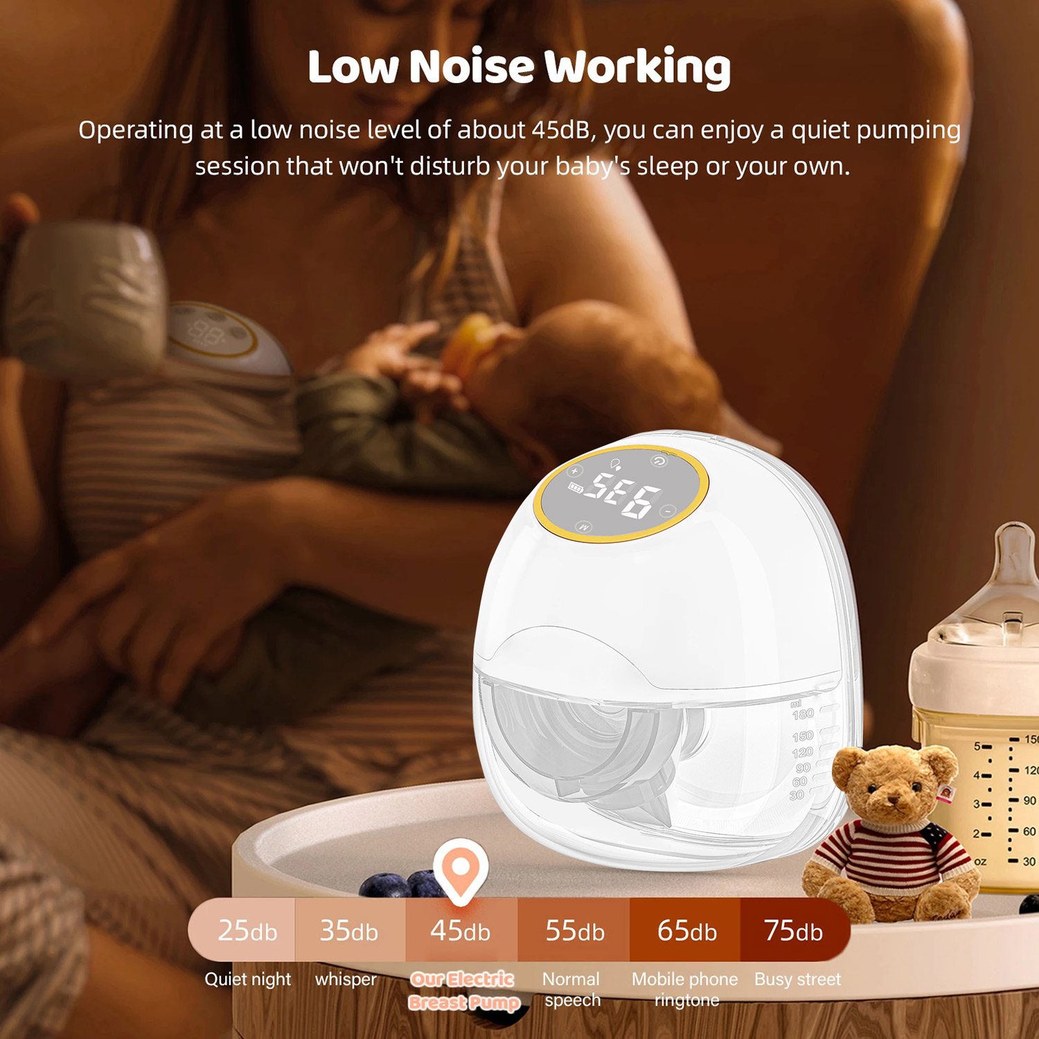Smart Home Elements - Taşınabilir 1 Adet Elektrikli Giyilebilir Göğüs