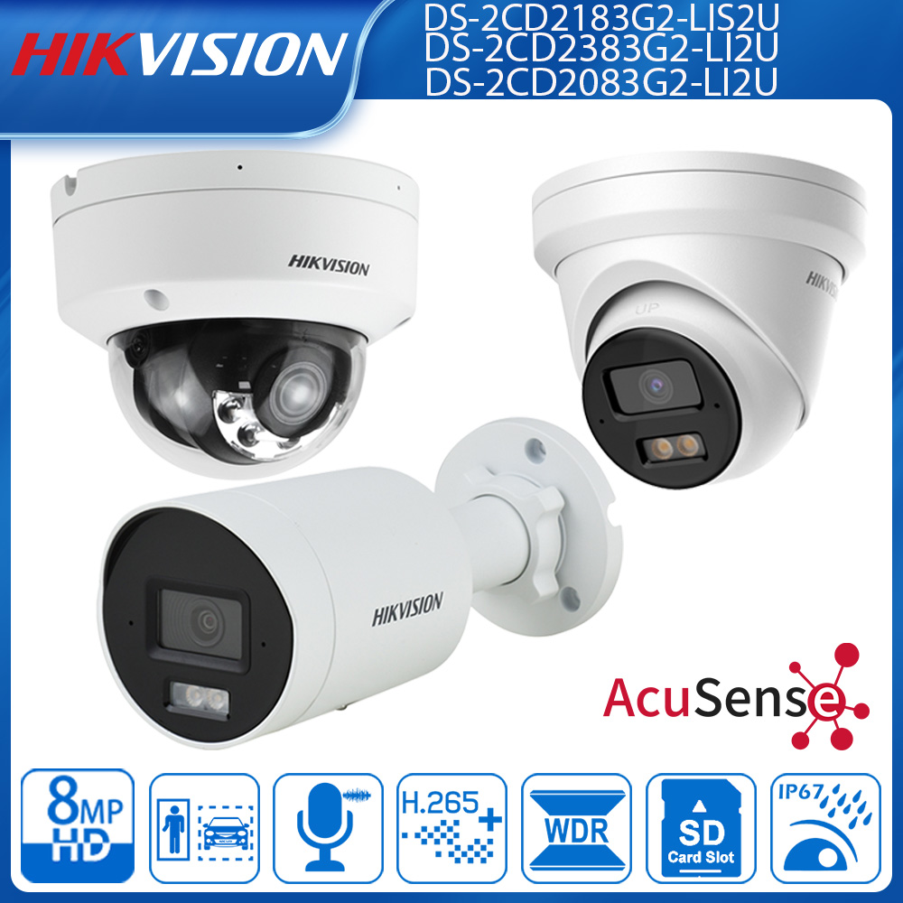 Smart Home Nas - Hikvision 4K Akıllı Hibrit Işık Bullet