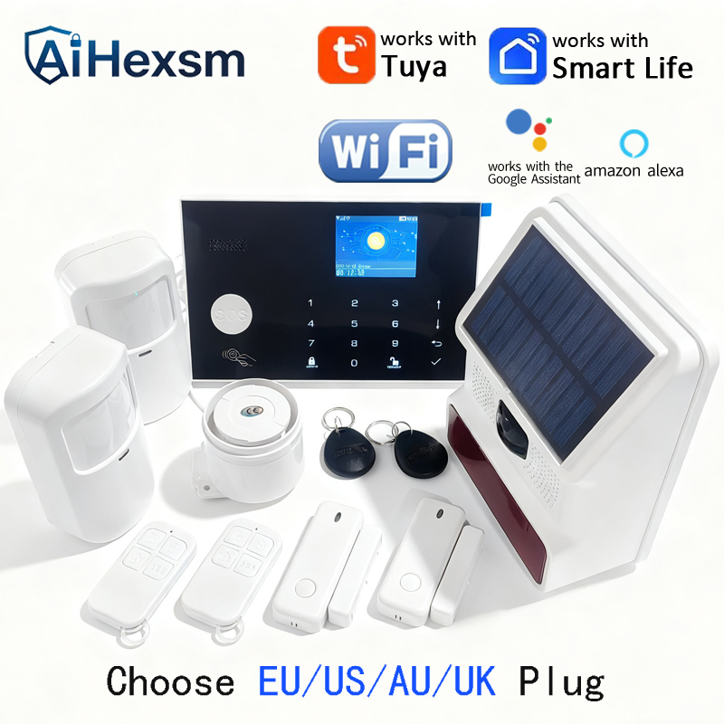Smart Home Demo Kit - Kablosuz Dış Mekan Solar Siren Wifi