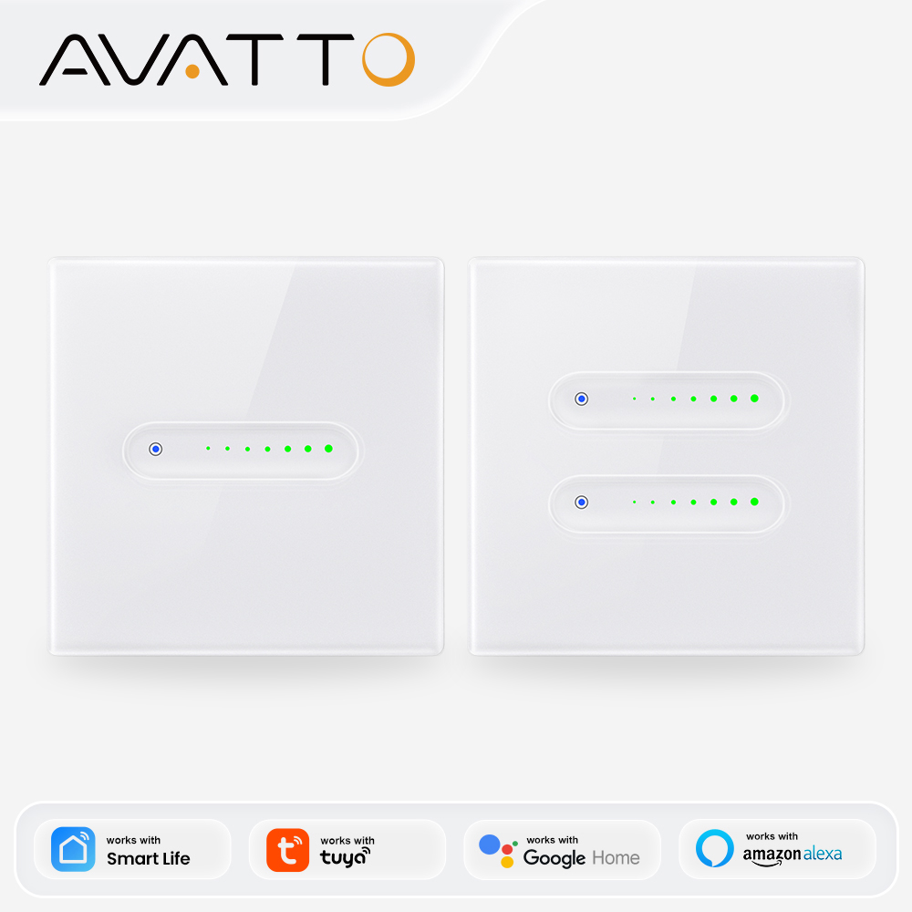 Smart Home Panel - AVATTO WiFi 1/2 Gang Akıllı Dimmer
