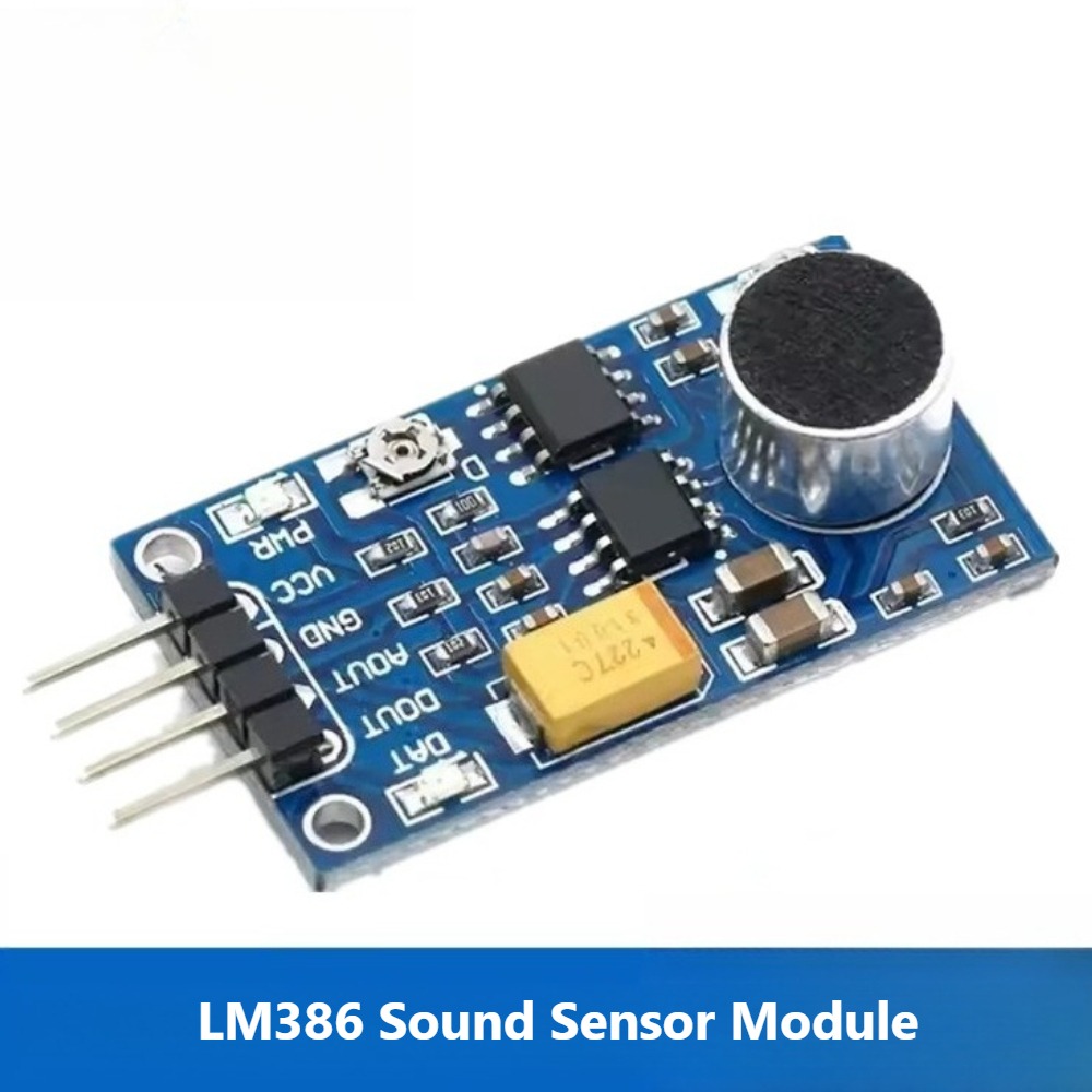 Smart Home Arduino Project - Ses Sensörü Modülü LM386 Ses Kontrolü