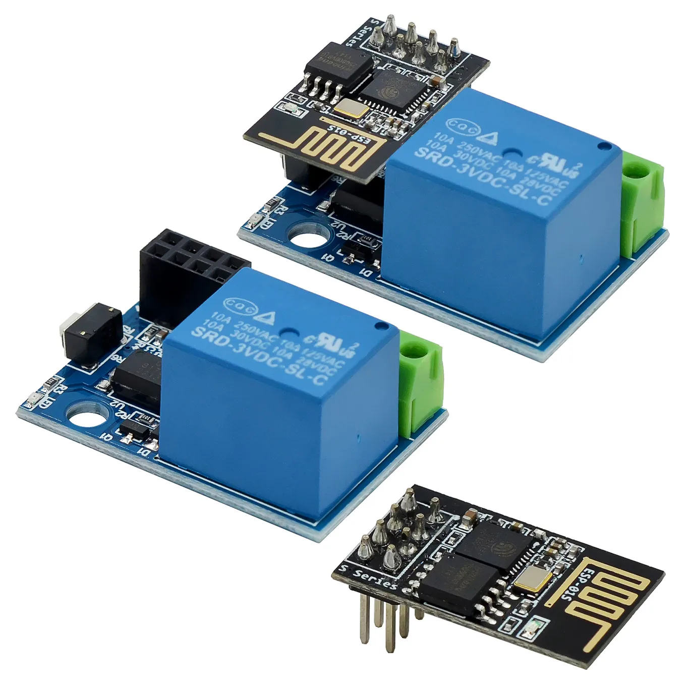 Smart Home Arduino Project - ESP-01S WiFi Röle Modülü 5V 10A