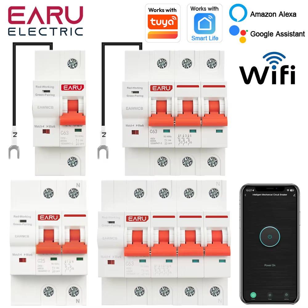 Smart Home Demo Kit - Tuya Uygulaması WiFi Akıllı Devre Kesici