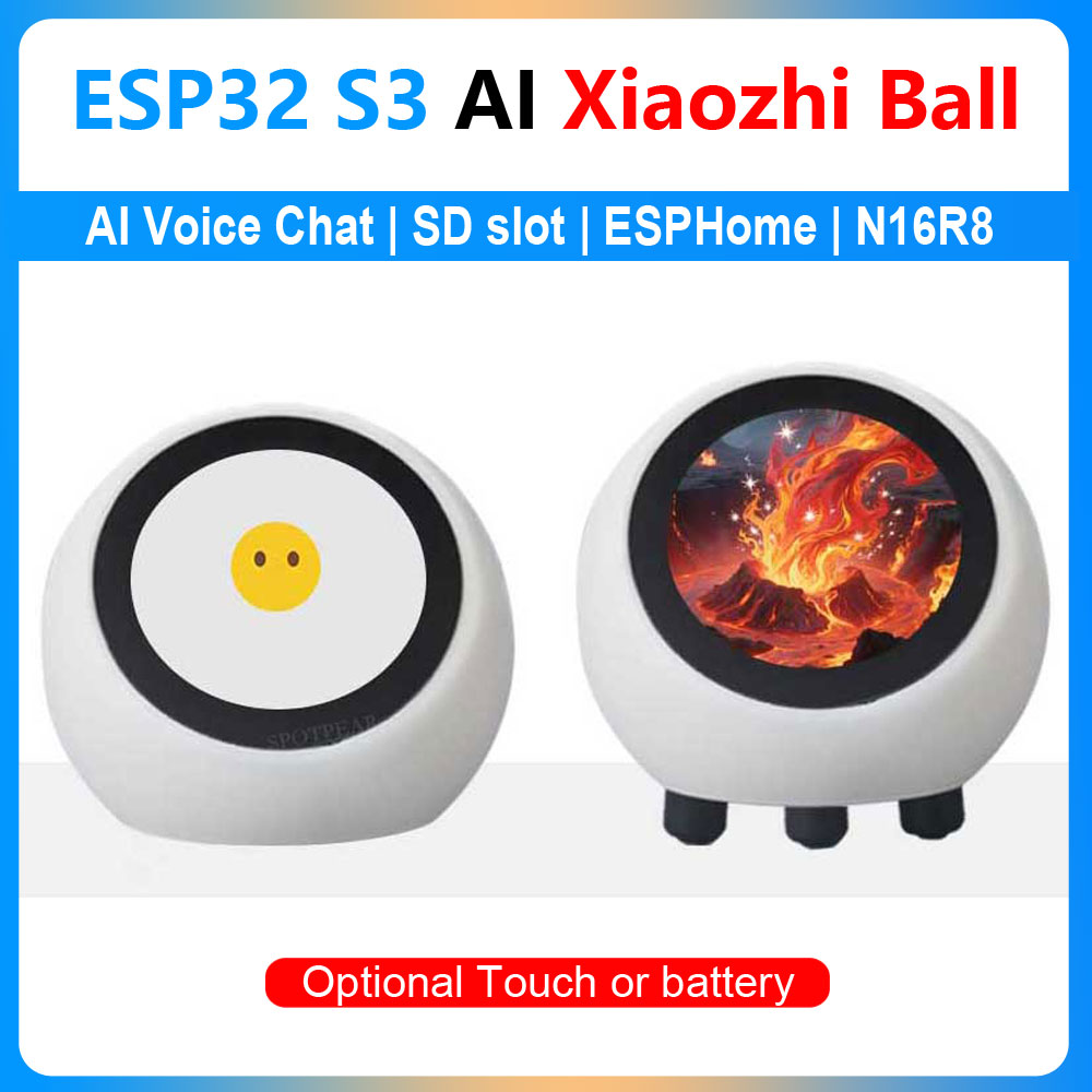 Smart Home Elements - ESP32 S3 1.28 inç N16R8 Geliştirme