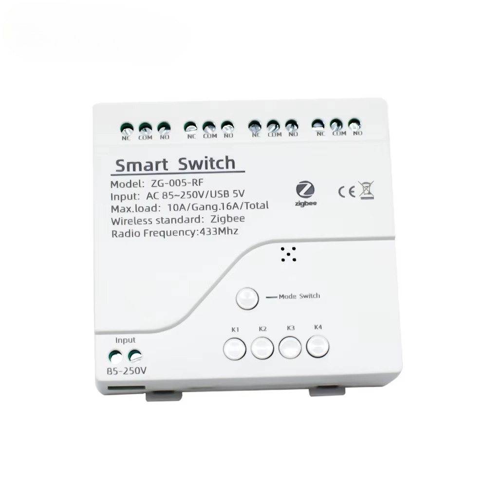 Smart Home Usb - Tuya 4CH Zigbee Anahtar Röle Modülü