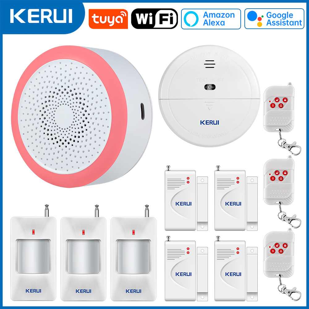 Smart Home Demo Kit - KERUI Tuya Akıllı Ev Alarm Hub
