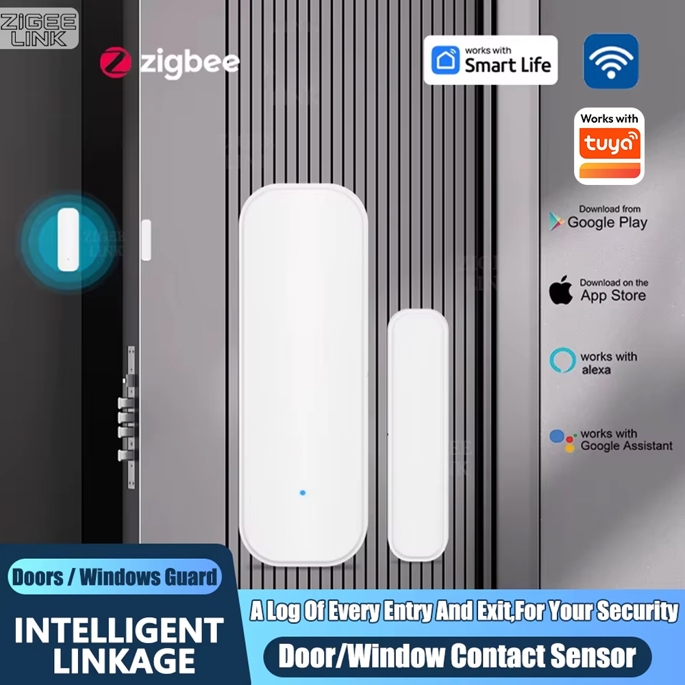 Smart Home Integration - ZigBee Kapı Pencere Sensörü Kablosuz Manyetik