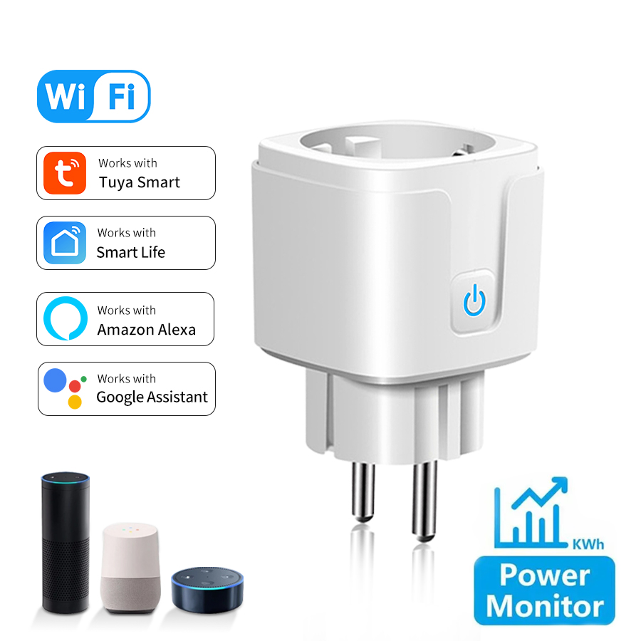 Smart Home Elements - Tuya Akıllı Soket AB 16A AC100-240V