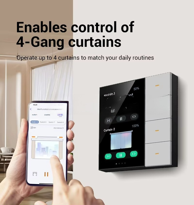 4'lü Zigbee Akıllı Yaşam Akıll - Smart Home Panel incelemesi ve fiyatı