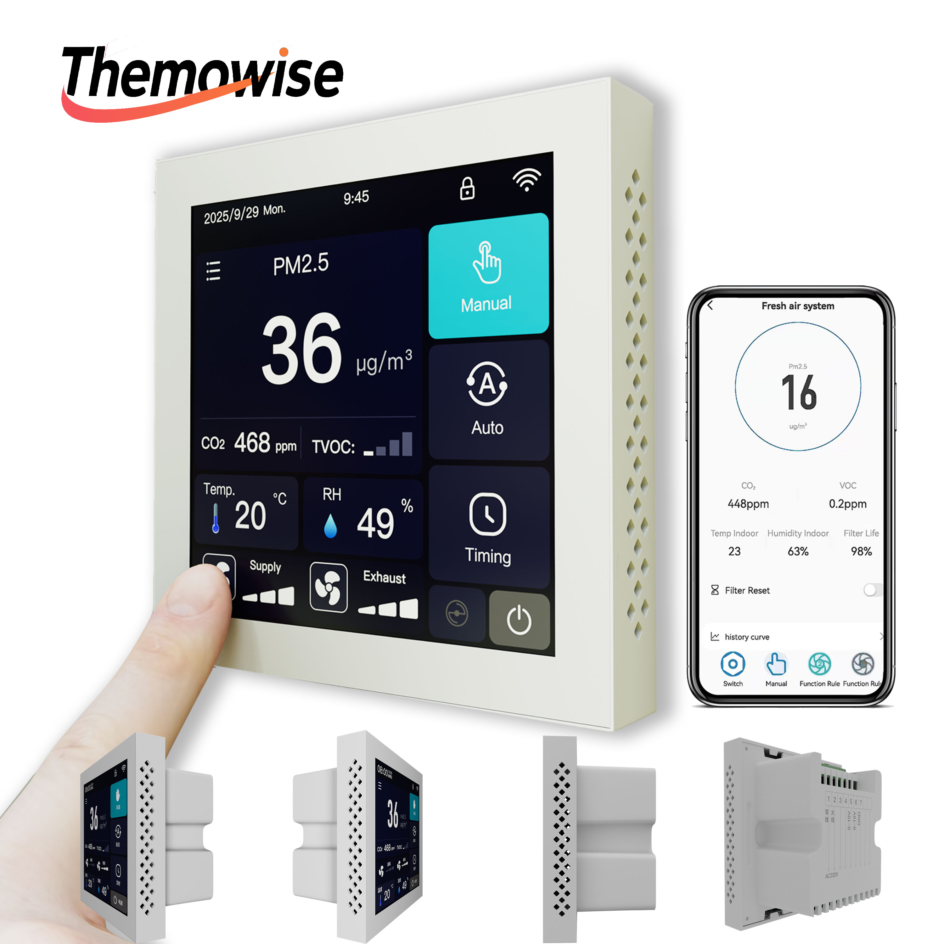 AC/EC Havalandırma Sistemi Kon - Smart Home Ventilation System incelemesi ve fiyatı