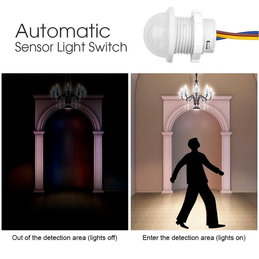 AC 110V 220V Mini hareket sens - Smart Home Elements incelemesi ve fiyatı