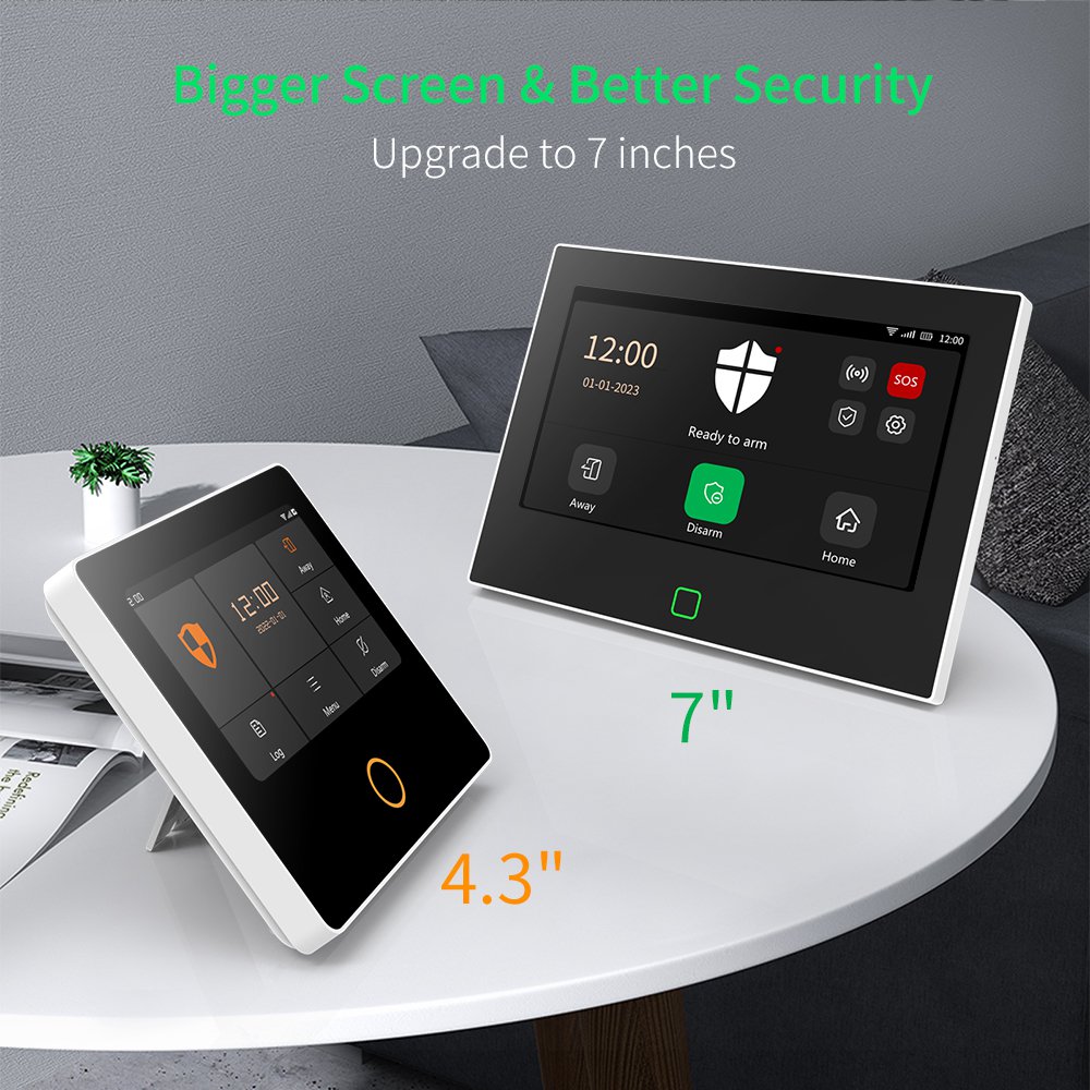 7 inç 4G ve WiFi Ev Alarm Ana  - Smart Home Demo Kit incelemesi ve fiyatı