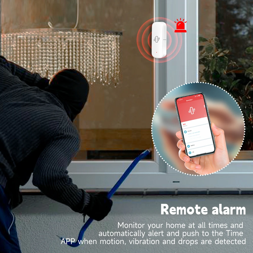 WiFi/Zigbee Akıllı Titreşim Se - Smart Home Integration incelemesi ve fiyatı