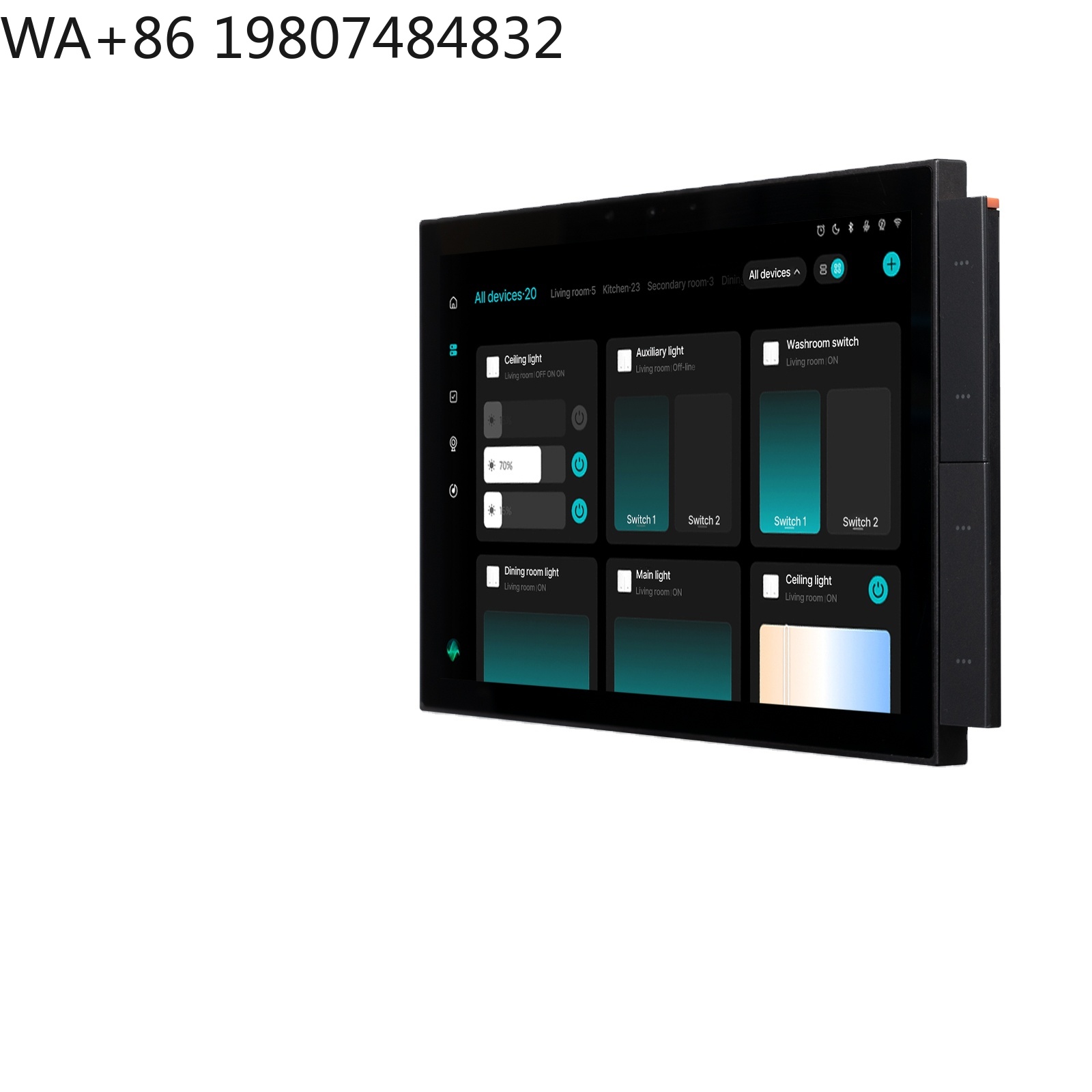 10 İnç Tüm Ev Akıllı Ev Otomas - Smart Home Panel incelemesi ve fiyatı