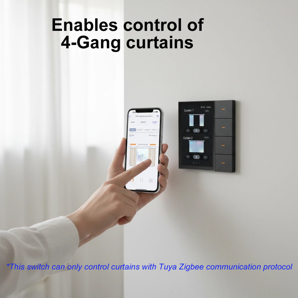 F3-pro Tuya Akıllı Panel ZigBe - Smart Home Panel incelemesi ve fiyatı
