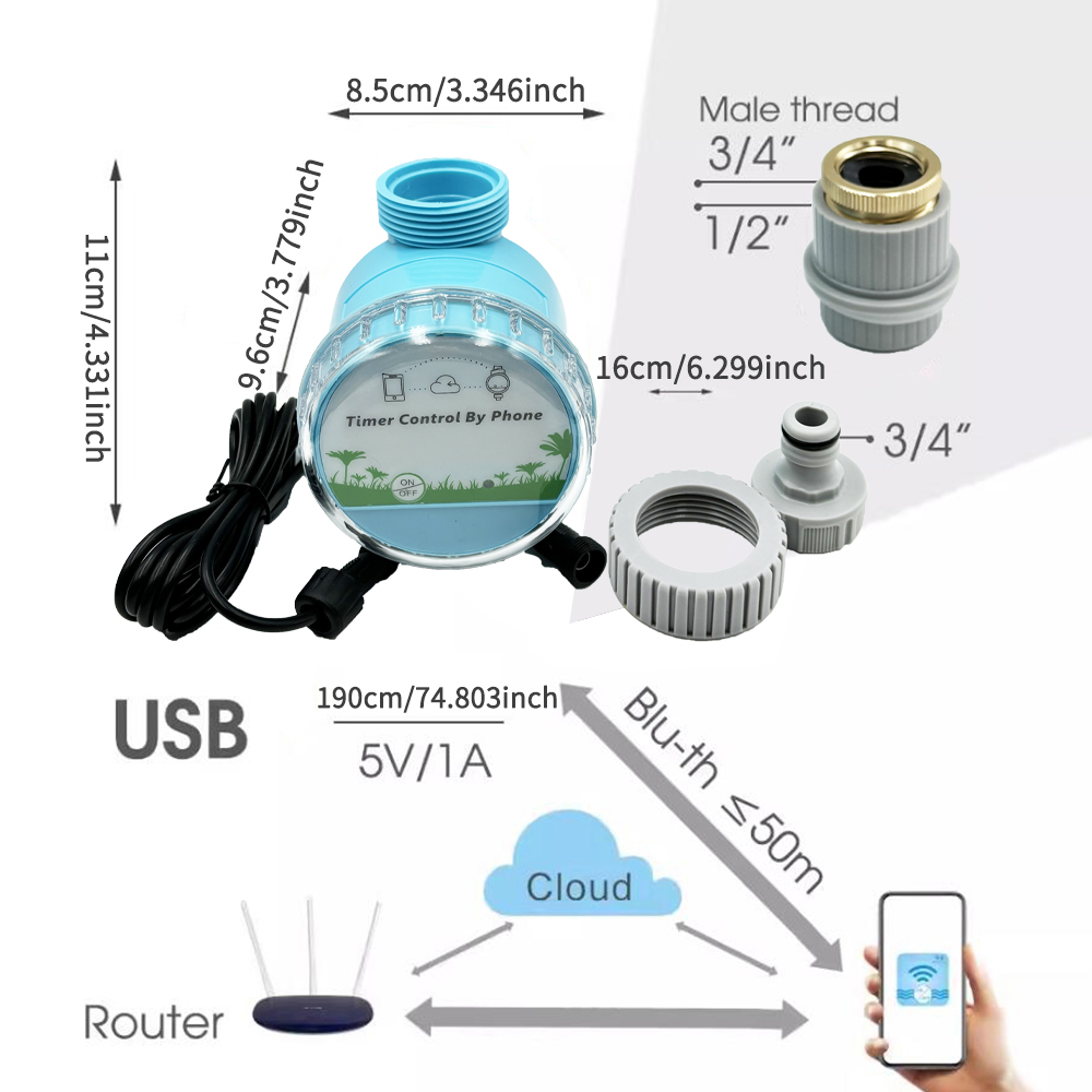 WiFi Kablosuz Bahçe Su Zamanla - Smart Home Demo Kit incelemesi ve fiyatı