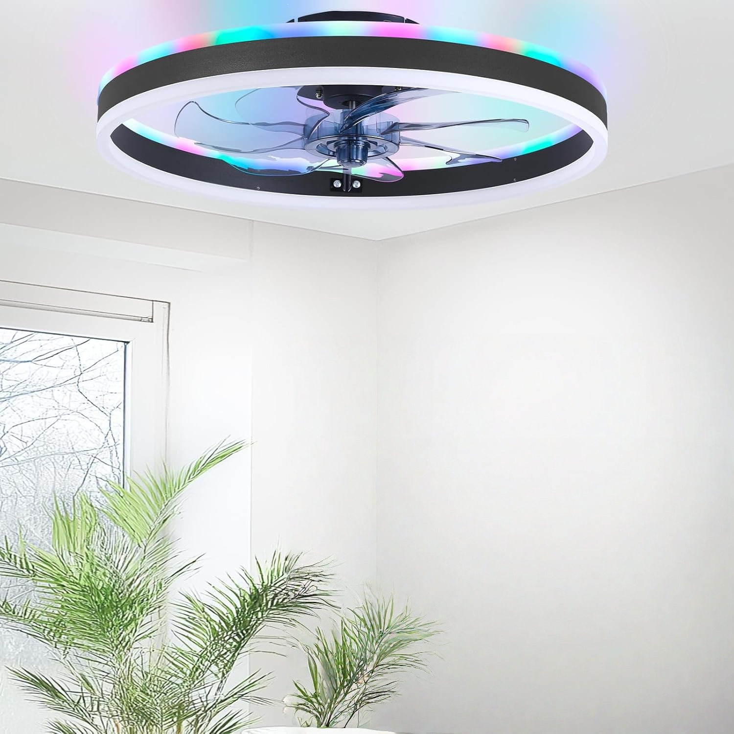 RGB Akıllı Tavan Vantilatörü I - Smart Home Ventilation System incelemesi ve fiyatı