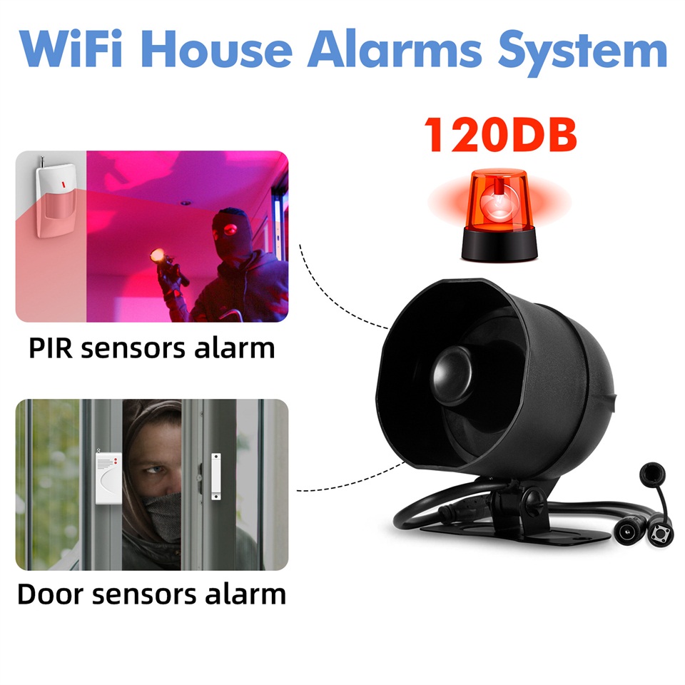 KERUI 120db Siren Alarm Sistem - Smart Home Demo Kit incelemesi ve fiyatı