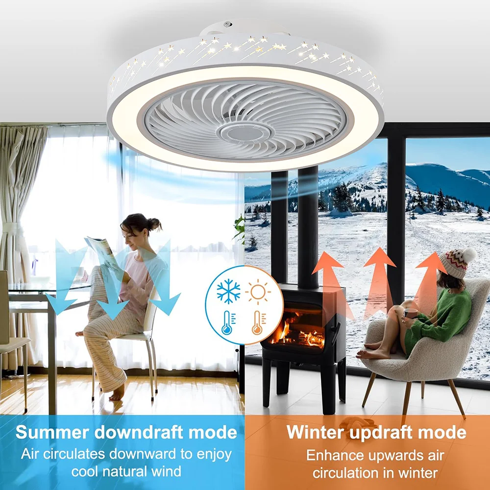 Akıllı App tavan vantilatörü 4 - Smart Home Ventilation System incelemesi ve fiyatı