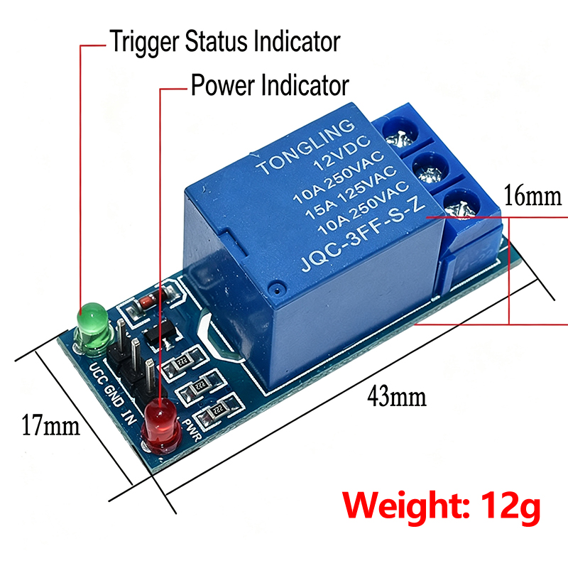 1 Kanallı Röle Modülü 3.3V 5V  - Smart Home Arduino Project incelemesi ve fiyatı
