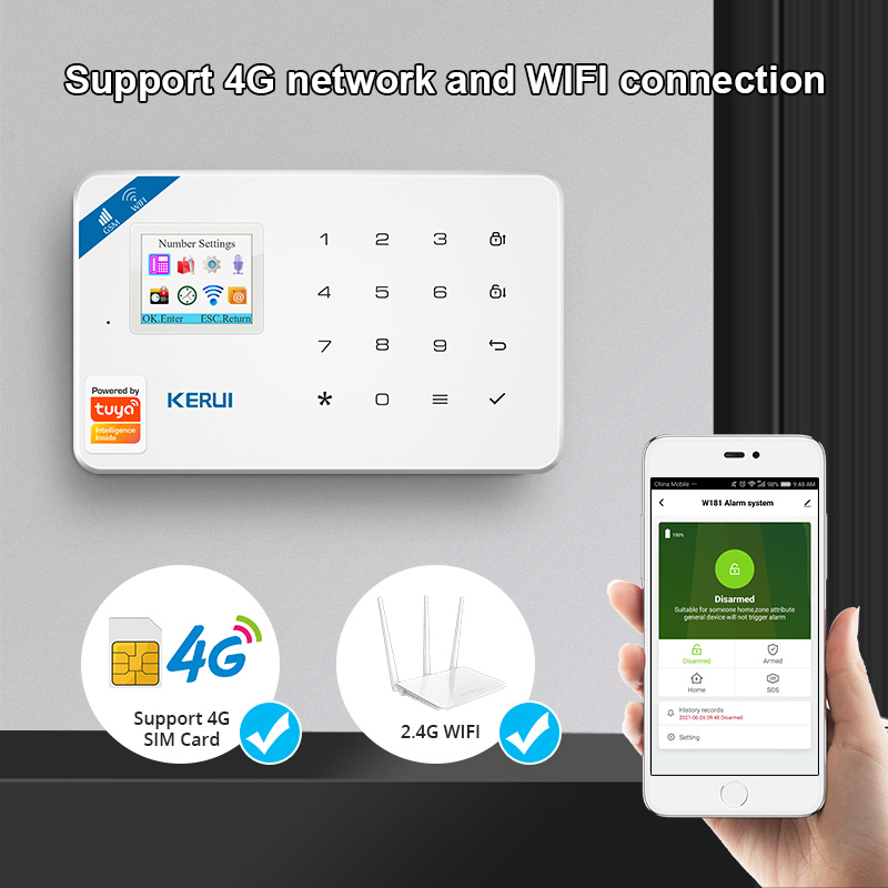 KERUI Güvenlik Alarm Sistemi K - Smart Home Demo Kit incelemesi ve fiyatı