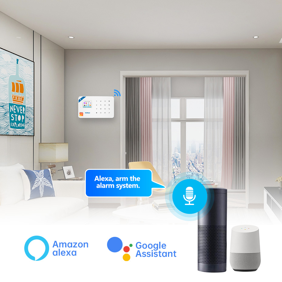 KERUI Güvenlik Alarm Sistemi K - Smart Home Demo Kit incelemesi ve fiyatı