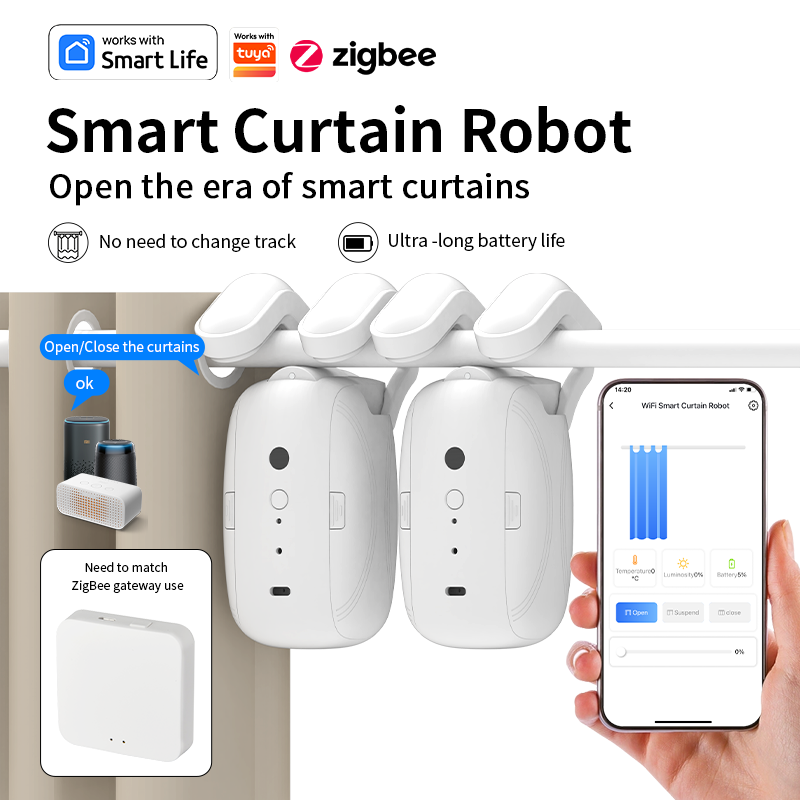 Zigbee Akıllı Perde Sürücü Rob - Smart Home Elements incelemesi ve fiyatı