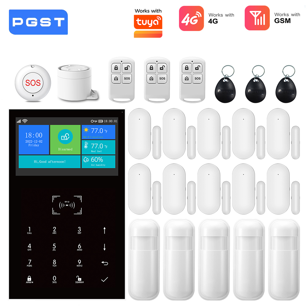 4G GSM WiFi Alarm Sistemi Tuya - Smart Home Demo Kit incelemesi ve fiyatı