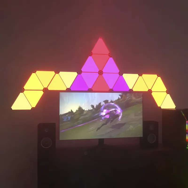 Banqcn Üçgen LED Oyun Seti RGB - Smart Home Panel incelemesi ve fiyatı