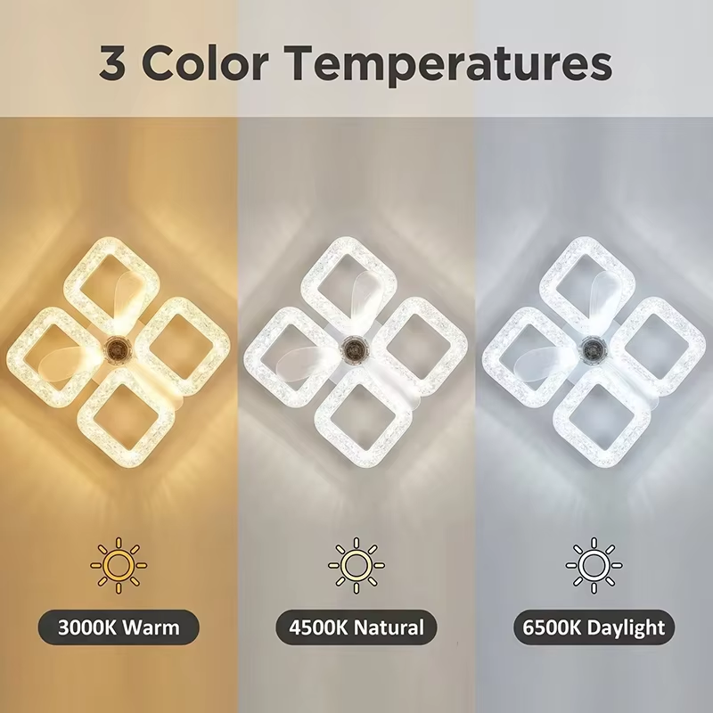 Akıllı LED Tavan Vantilatörü L - Smart Home Ventilation System incelemesi ve fiyatı